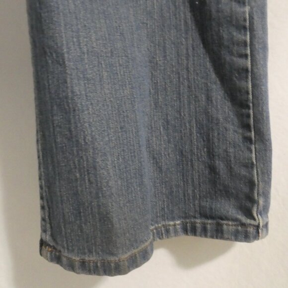 GEOFFREY BEENE SPORT Stretch | size 14 R | Classic Straight Leg Denim Jeans - Picture 9 of 16